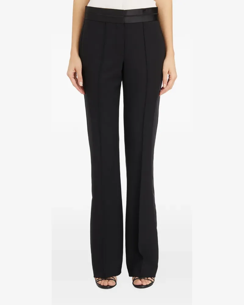 Helmut Lang flared tailored trousers - Schwarz Schwarz