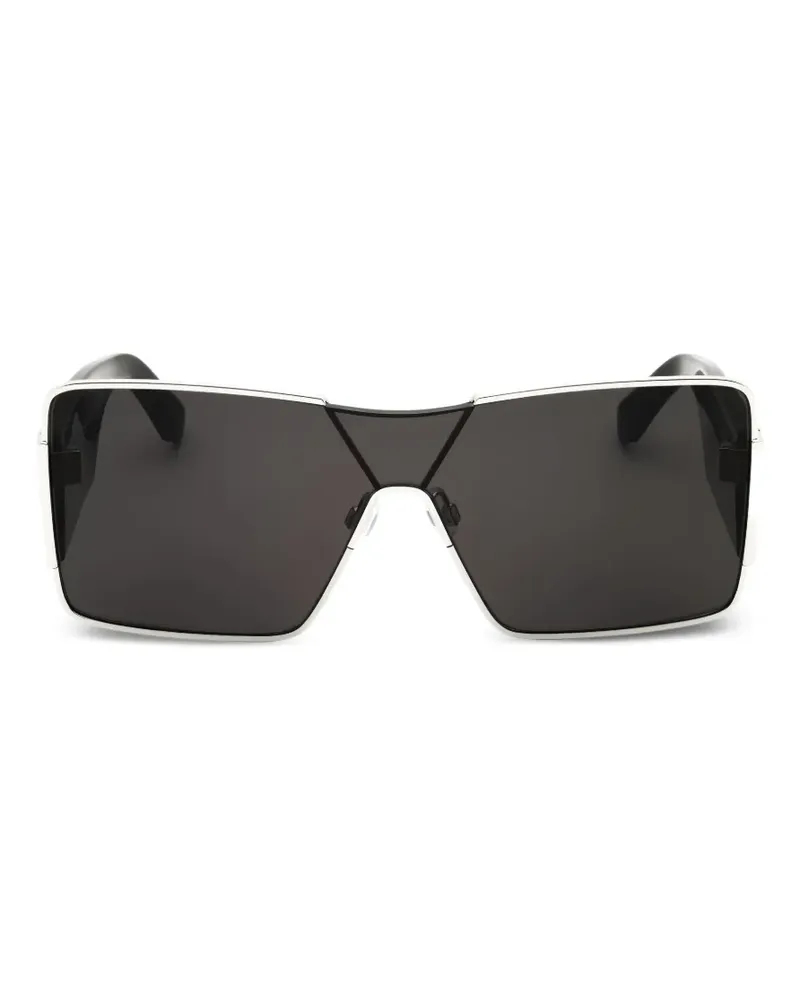 OFF-WHITE shield-frame sunglasses - Silber Silber
