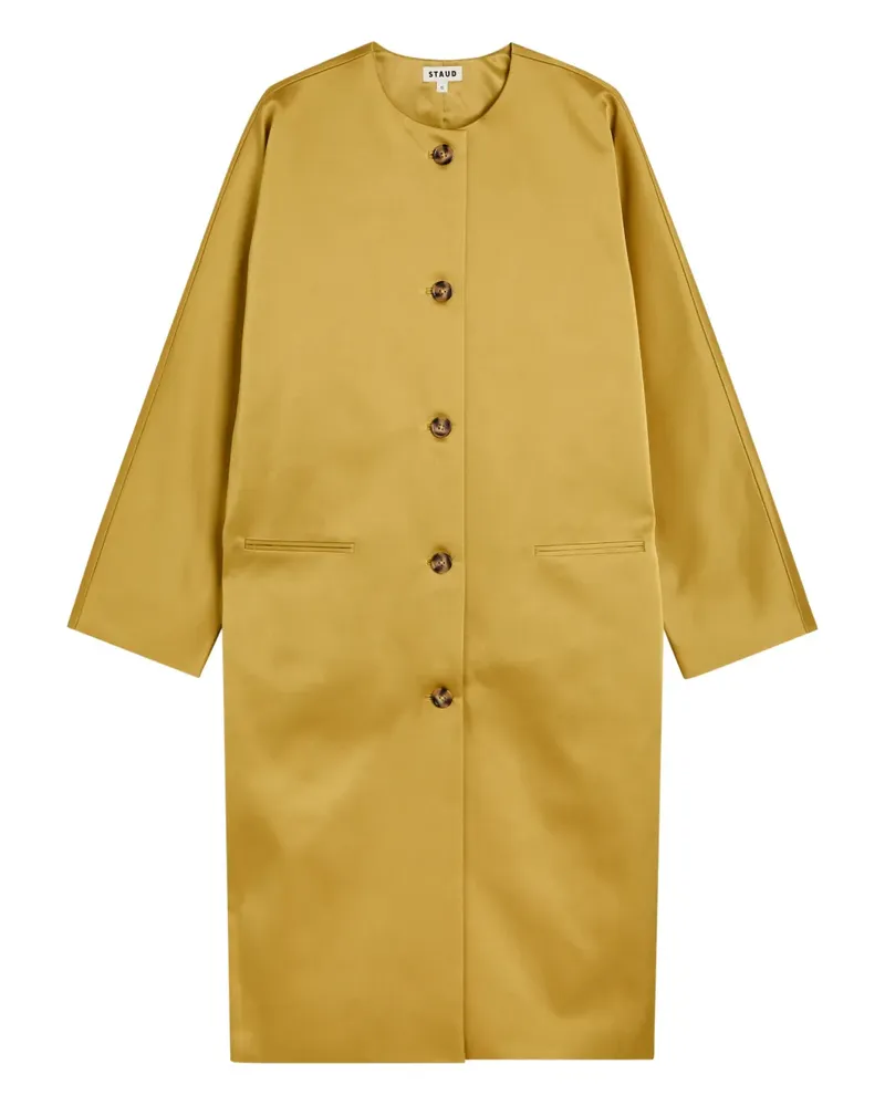 STAUD Liz buttoned coat - Gelb Gelb