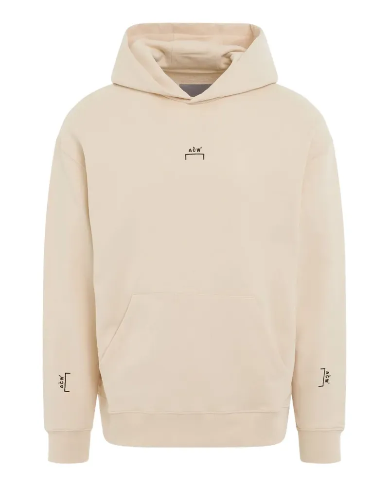 ACW* Essential canvas hoodie - Nude Nude