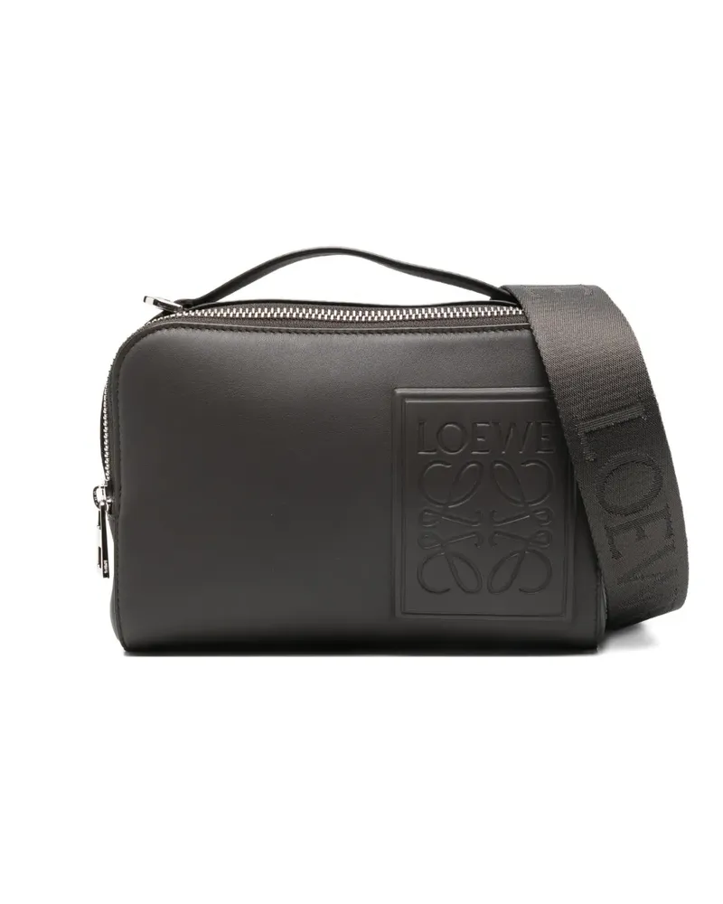Loewe Shopper mit Logo-Patch - Grau Grau