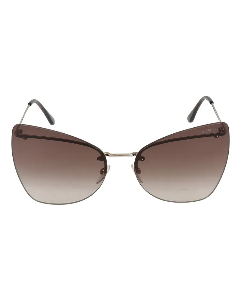 Tom Ford cat-eye frame sunglasses - Braun Braun