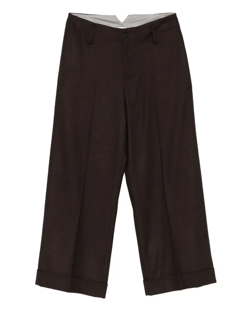 ALYSI Hose mit geradem Bein - Braun Braun