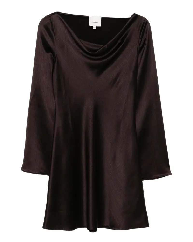 Reformation PIKE Kleid - Braun Braun