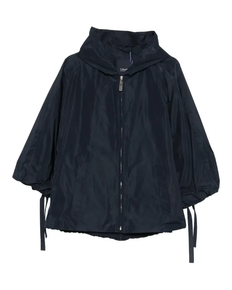 Max Mara hooded jacket - Blau Blau