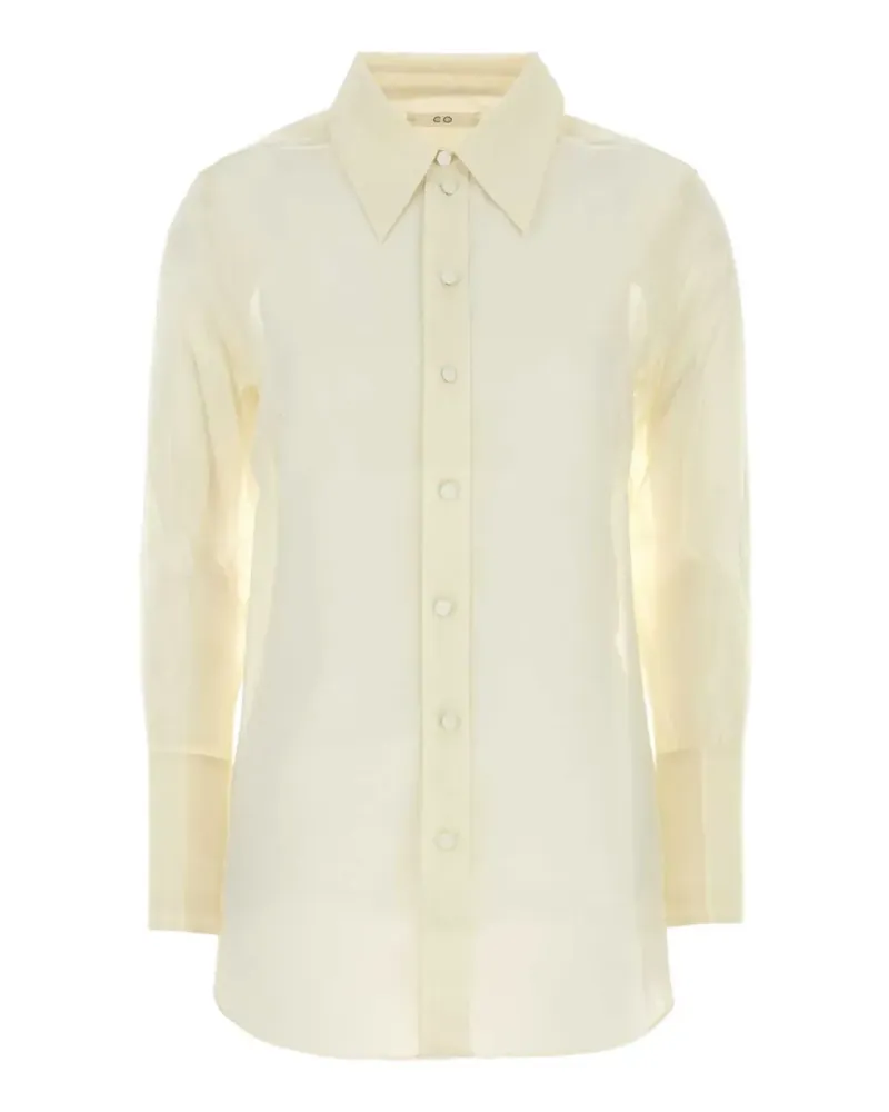 Co long-sleeve button-down shirt - Nude Nude