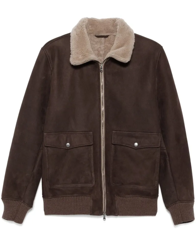 BARBA Beltex Jacke - Braun Braun