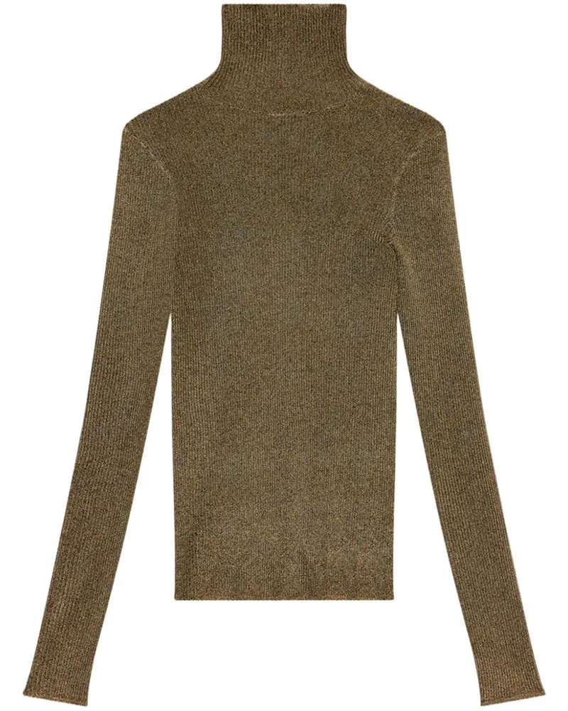 Isabel Marant Jaelis Pullover im Metallic-Look - Grün Grün