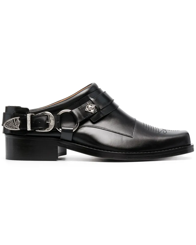 Toga Stiefel mit Schnalle - Schwarz Schwarz