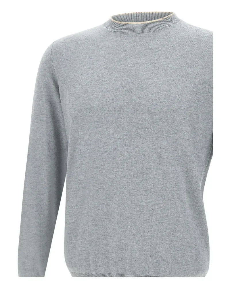 Filippo de Laurentiis long-sleeves ribbed sweater - Grau Grau