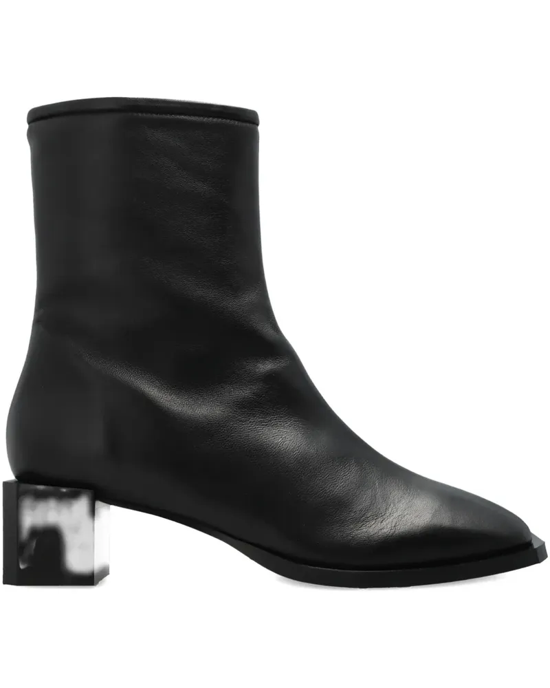 AllSaints Avril square-heel boots - Schwarz Schwarz