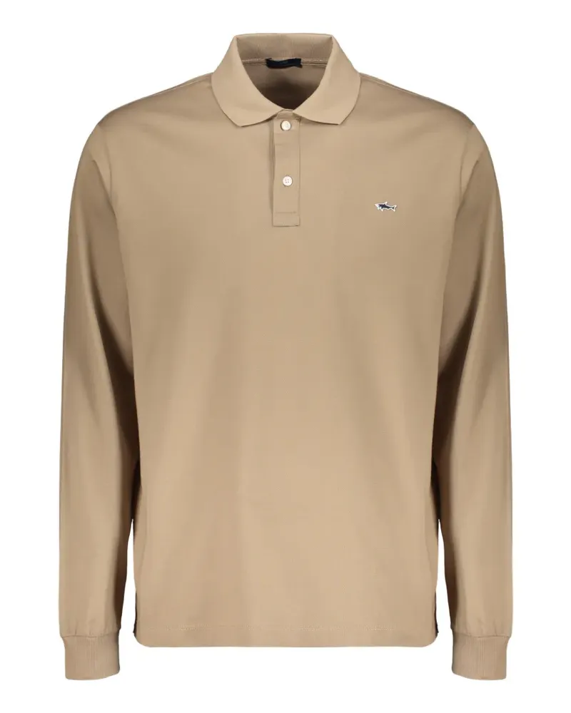 Paul & Shark Langärmeliges Poloshirt - Nude Nude