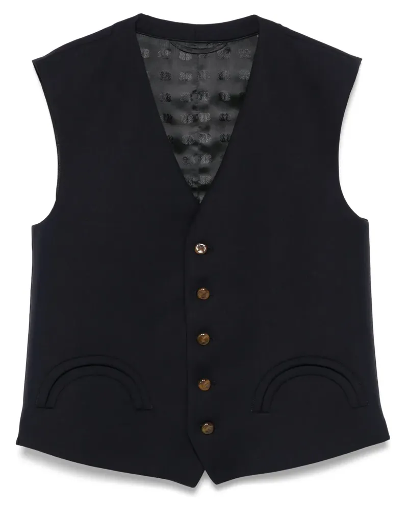 Blazé Milano Feral Weste - Blau Blau
