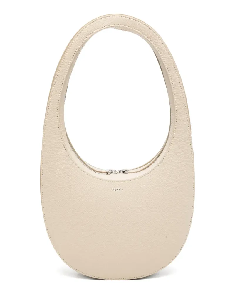 COPERNI Swipe grained leather shoulder bag - Nude Nude