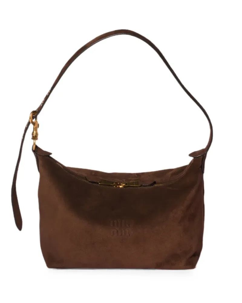 Miu Miu suede bag - Braun Braun