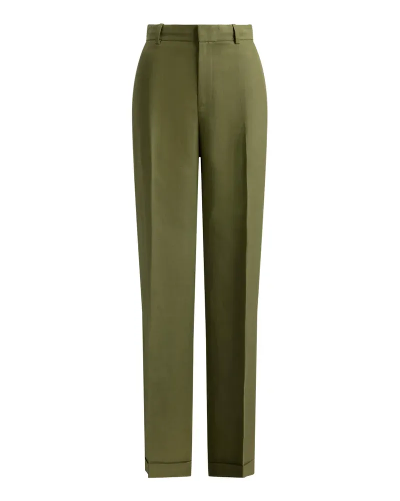 Ralph Lauren Hose mit Bügelfalten - Grün Grün
