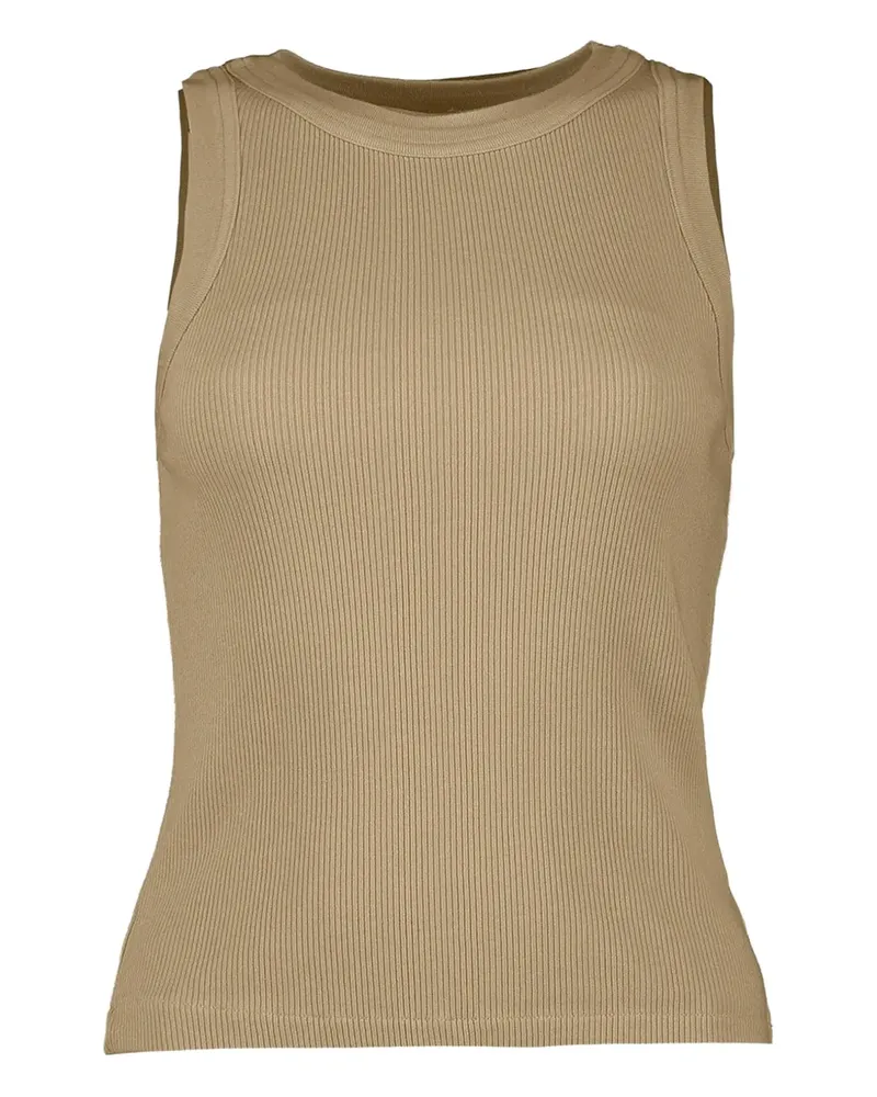 Citizens of humanity Geripptes Isabel Tanktop mit rundem Ausschnitt - Nude Nude