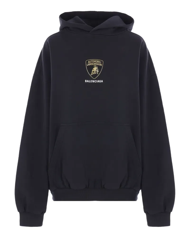 Balenciaga x Lamborghini Hoodie - Blau Blau