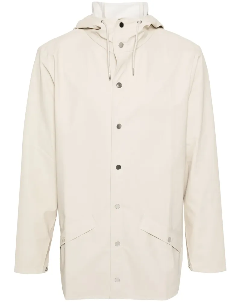 RAINS Wasserdichte leichte Jacke - Nude Nude