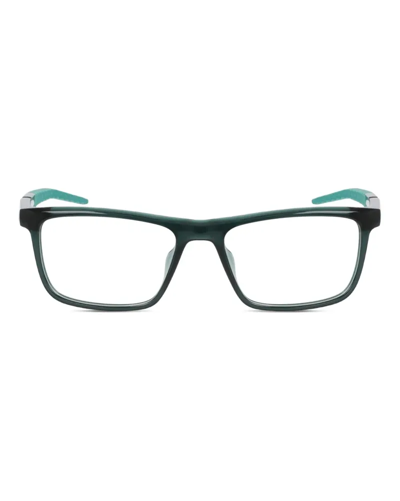 Nike 7057 Brille mit eckigem Gestell - Grün Grün