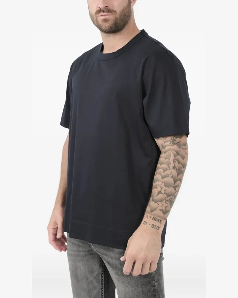 NN 07 Kurzärmeliges Pedro T-Shirt - Blau Blau