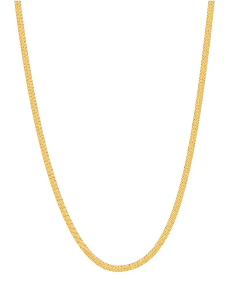 Nialaya Snake Chain Halskette - Gold Gold