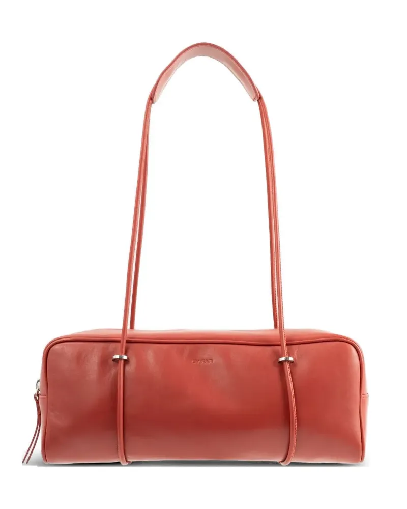 by FAR Kimberly leather shoulder bag - Rot Rot