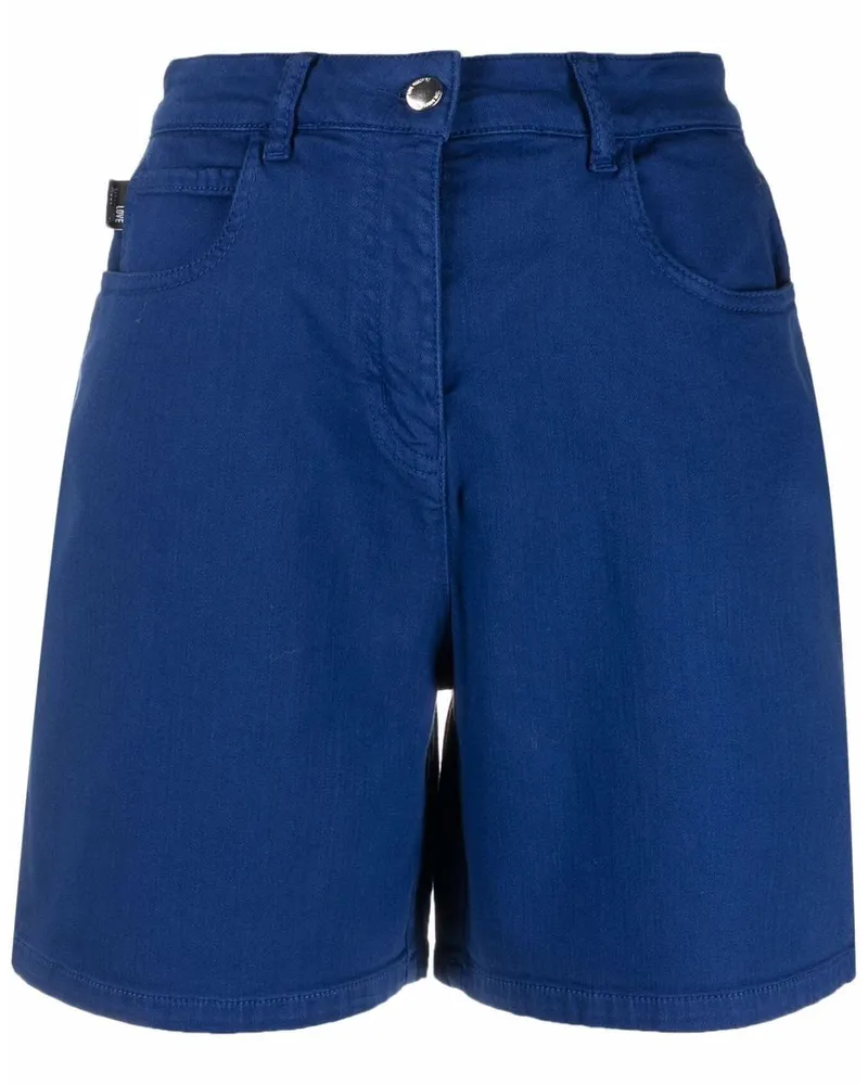 Moschino Shorts mit hohem Bund - Blau Blau
