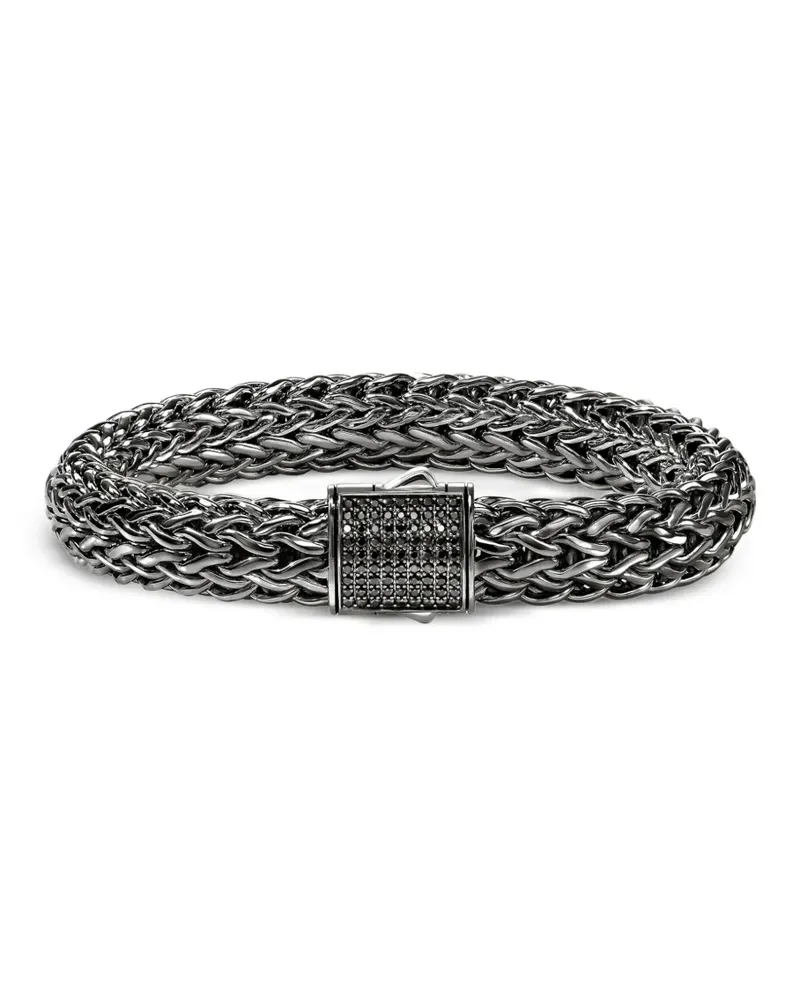 John Hardy Armband aus Sterlingsilber mit Saphiren Silber