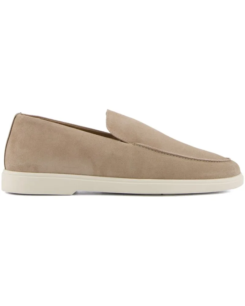 Frescobol Carioca Miguel Loafer aus Wildleder Nude