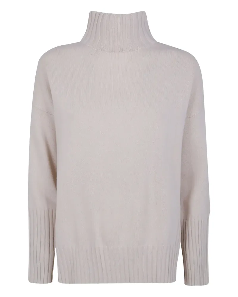Antonelli Firenze Pullover mit Stehkragen - Nude Nude