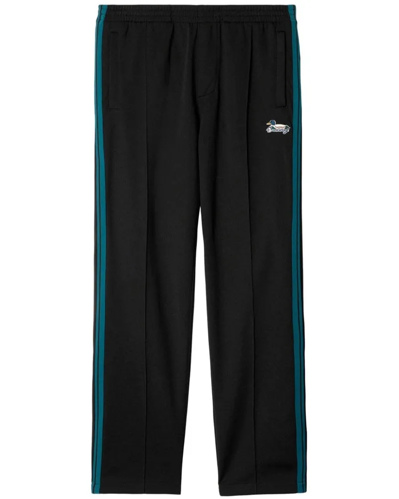 Burberry Jogginghose mit Entenstickerei - Schwarz Schwarz