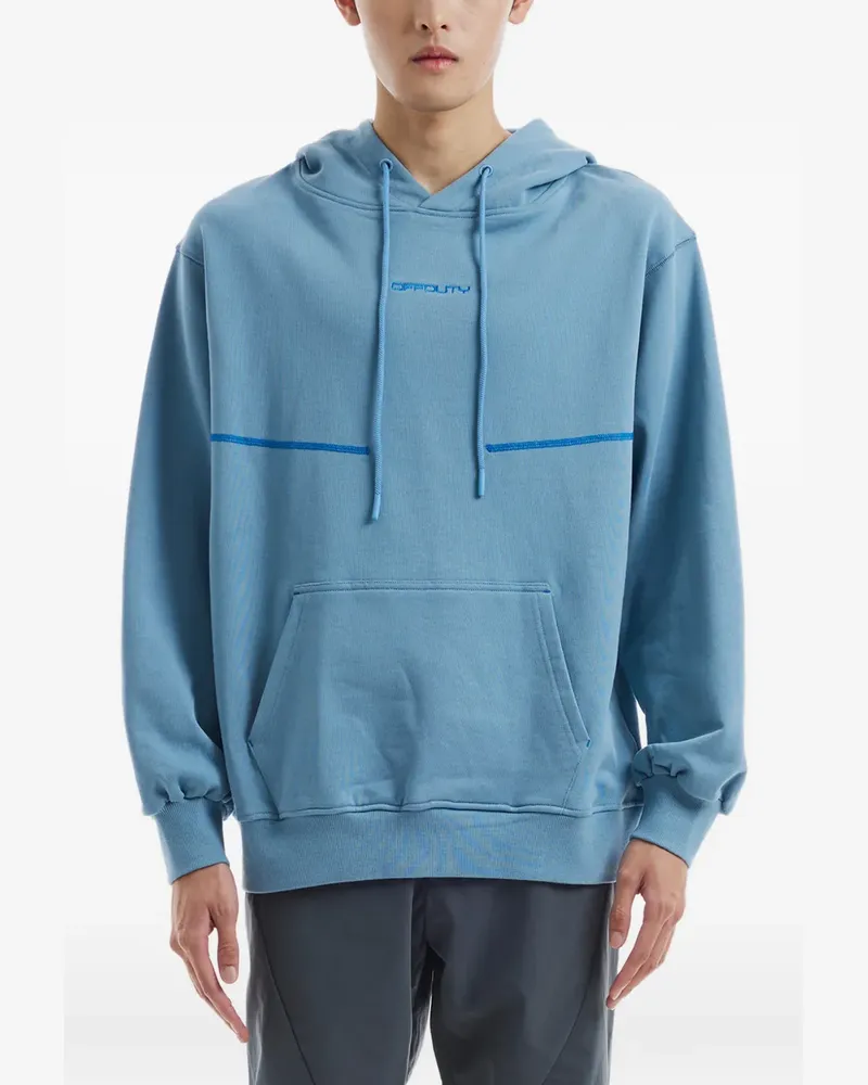 OFF DUTY Pine pocket hoodie - Blau Blau