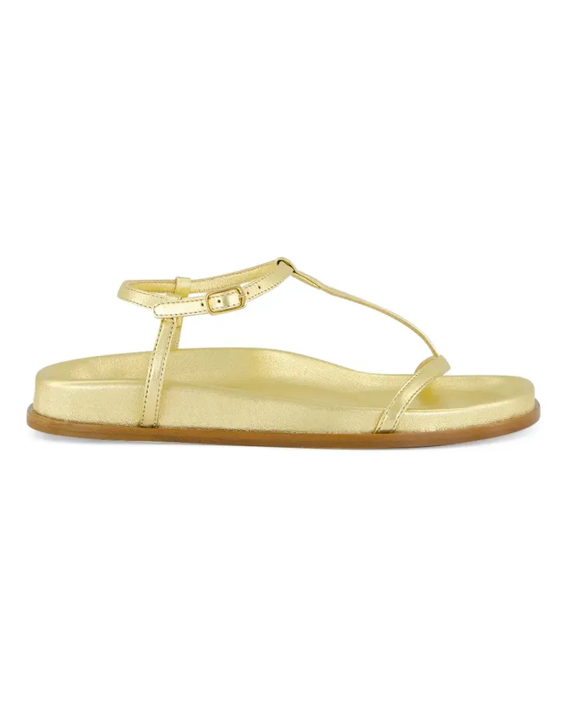 Emme Parsons Aya Sandalen mit T-Riemen - Gold Gold