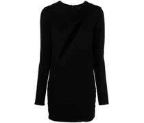 Kleid mit Cut-Outs - Schwarz