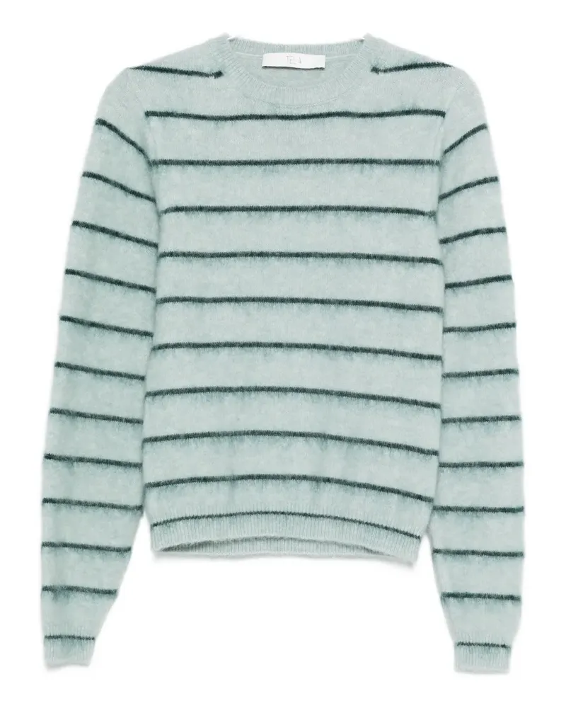 TELA Gestreifter Pullover - Blau Blau