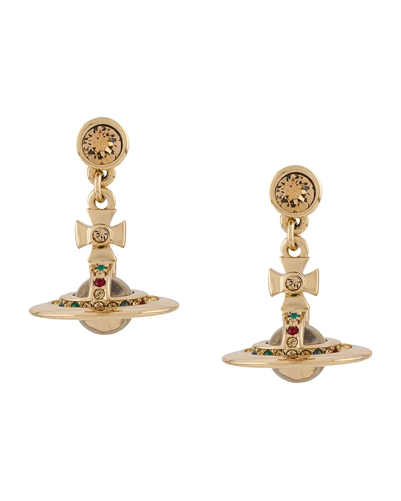Vivienne Westwood Ohrringe mit Reichsapfel - Gold Gold