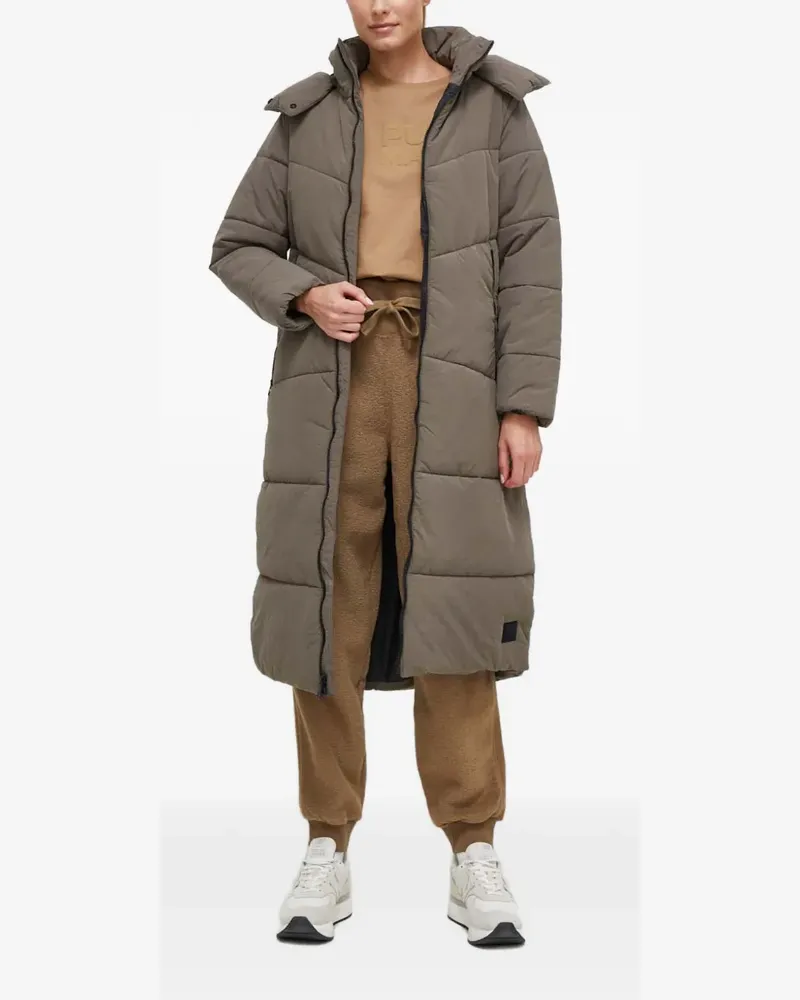 Jack Wolfskin Karolinger quilted hooded jacket - Grau Grau