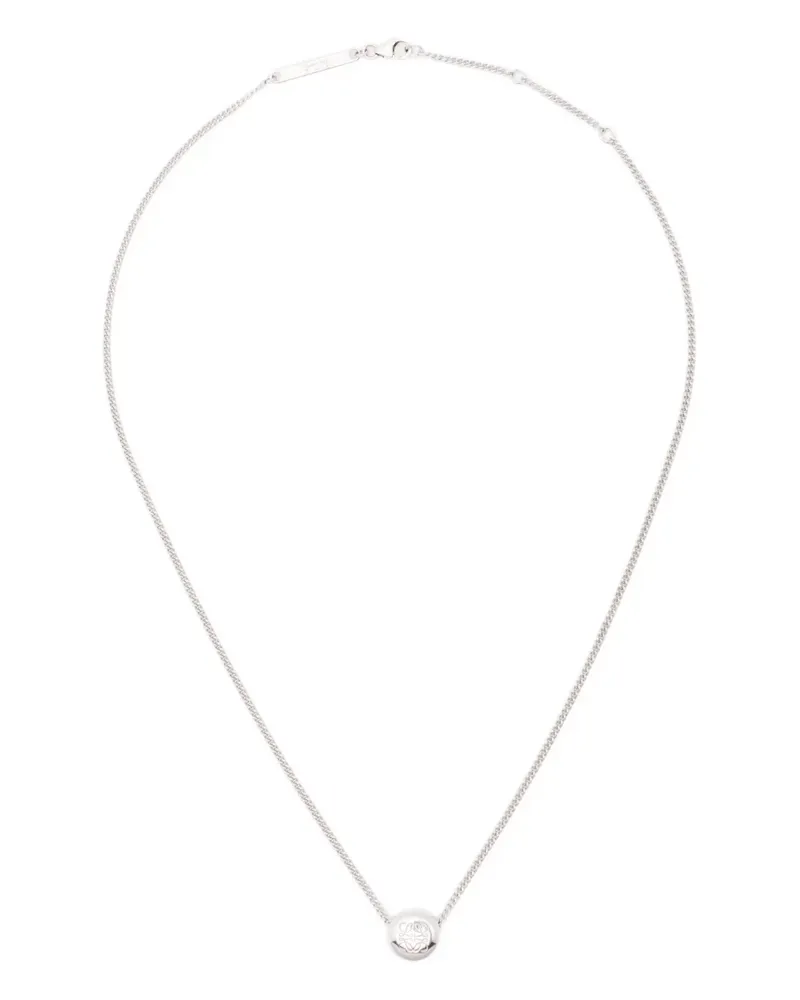 Loewe Halskette mit Anagram-Anhänger - Silber Silber