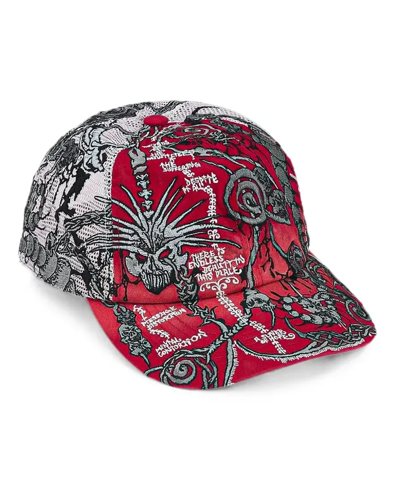 Supreme Being embroidered mesh-back cap - Rot Rot