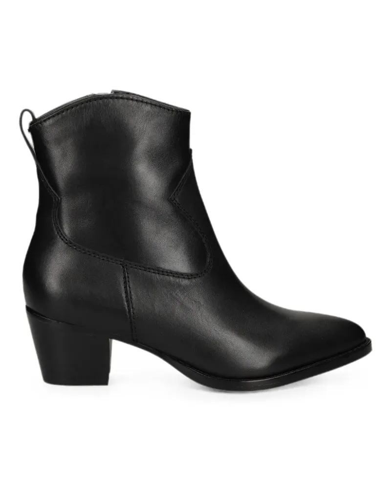 Ralph Lauren Harpher pointed-toe panelled ankle boots - Schwarz Schwarz