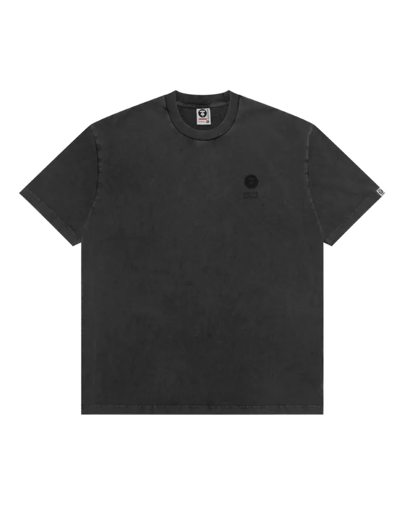 BAPE crewneck logo T-shirt - Grau Grau