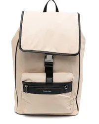 Calvin Klein Rucksack aus recyceltem Material Nude