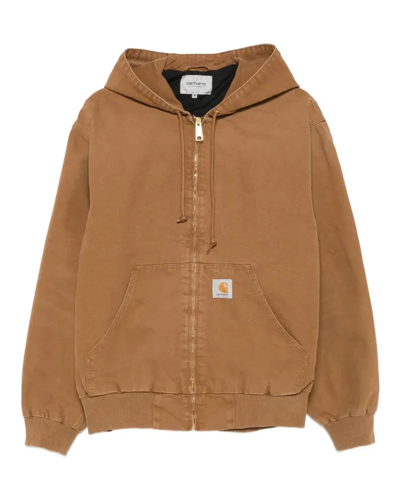Carhartt WIP Kapuzenjacke mit Reißverschluss - Braun Braun