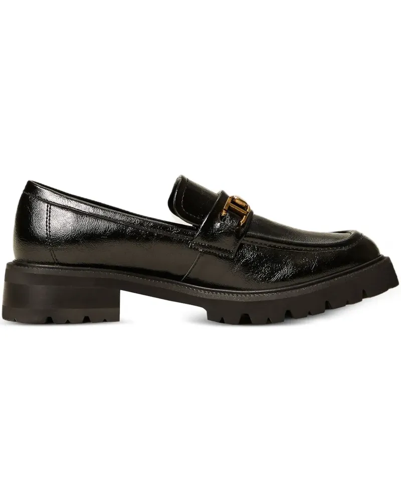 Twin-Set oval-clasp loafers - Schwarz Schwarz