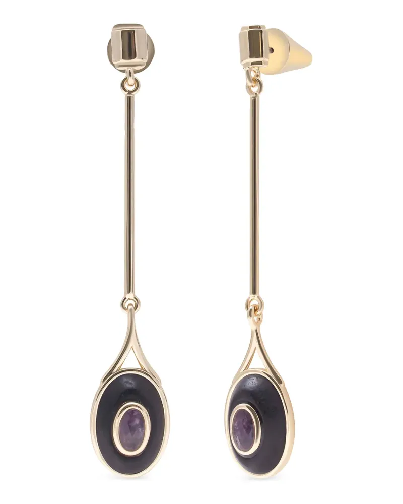 Eddie Borgo Callie Line Ohrringe - Gold Gold