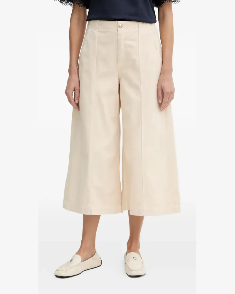 Twin-Set Culottes mit Einsätzen - Nude Nude