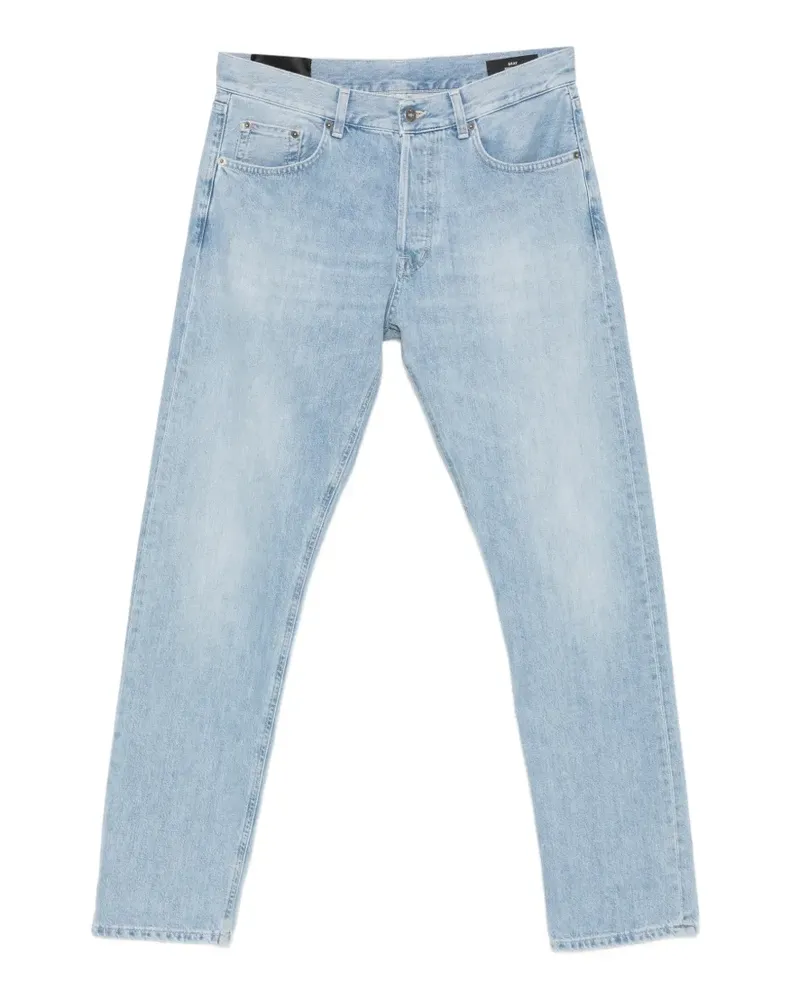 Dondup faded-wash straight-leg jeans - Blau Blau