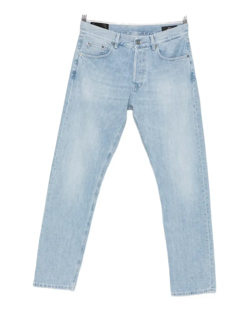 Dondup faded-wash straight-leg jeans - Blau Blau