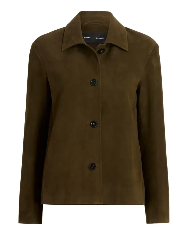 Proenza Schouler Irine suede jacket - Braun Braun
